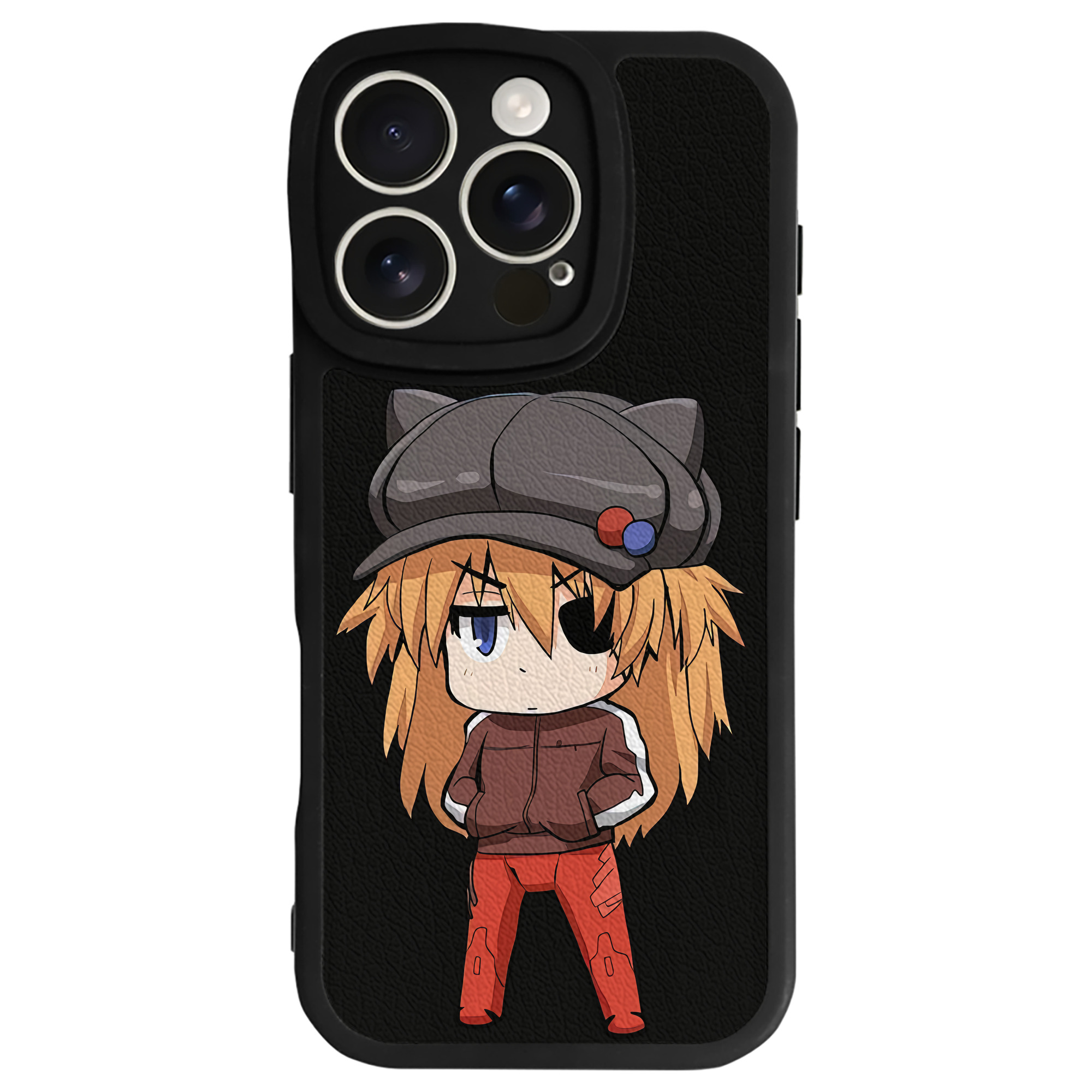 （画像用） EVA 新世紀エヴァンゲリオン 【iPhone 16シリーズ対応】シリコンスマホケース（レザー調） 材質：シリコン